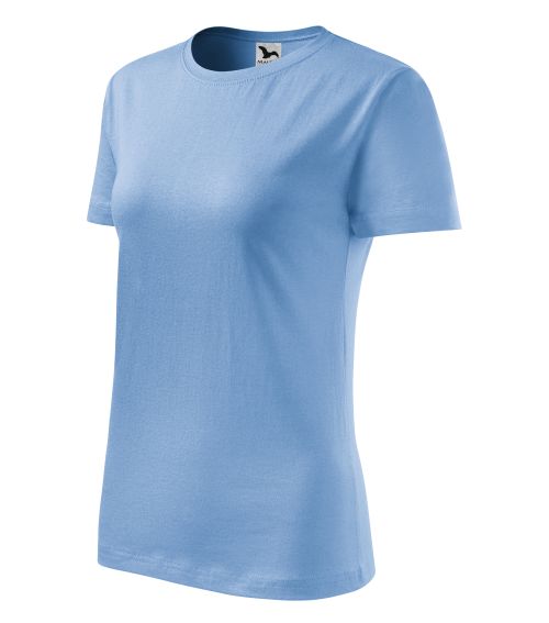 T-shirt damski nr 1 - błękitny
