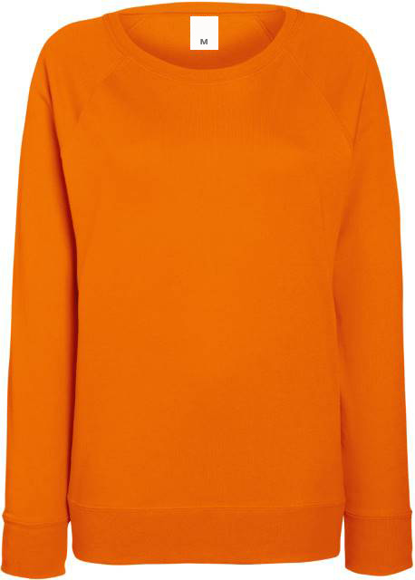 Bluza bawełniana damska nr 1 - pomarańczowa
