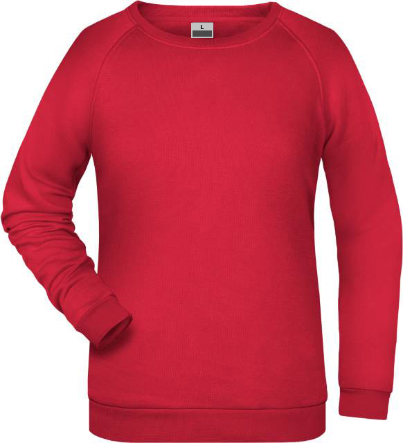 Bluza bawełniana damska nr 2 - czerwona
