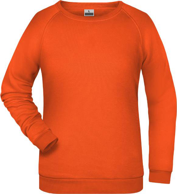 Bluza bawełniana damska nr 2 - pomarańczowa
