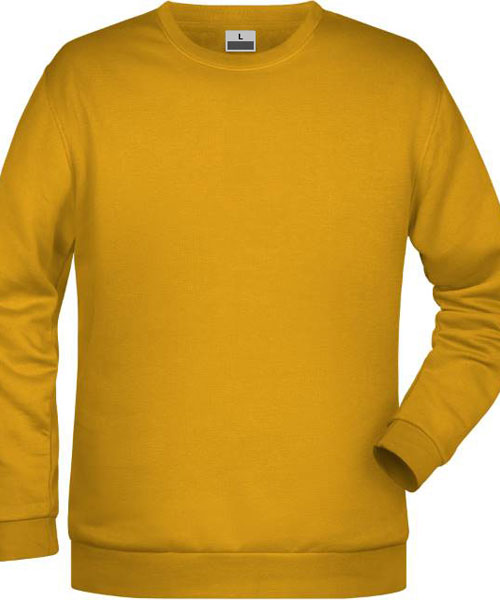 Bluza bawełniana męska nr 2 - żółta

