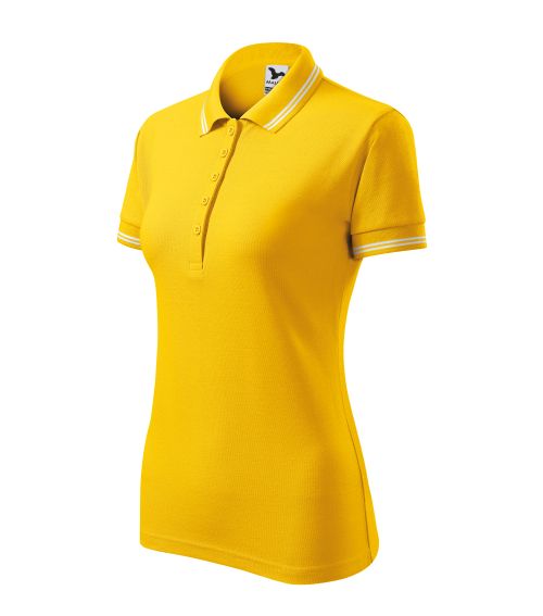 Koszulka polo damska nr 3 - żółty
