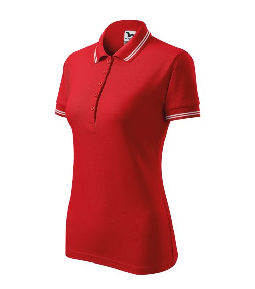 Koszulka polo damska nr 3 - czerwony
