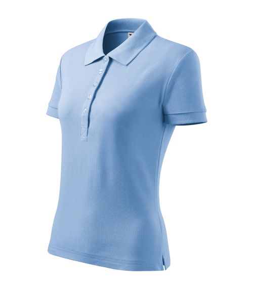 Koszulka polo damska nr 4 - błękitna

