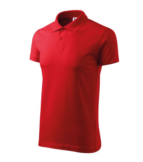 Koszulka polo męska nr 1 - czerwona
