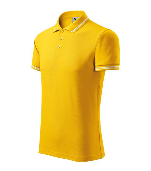 Koszulka polo męska nr 3 - żółta
