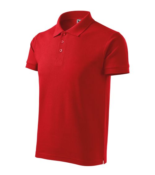 Koszulka polo męska nr 4 - czerwona

