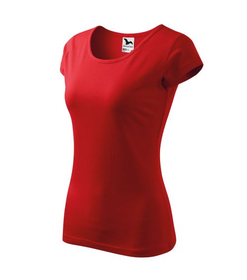 T-shirt damski nr 2 - czerwony
