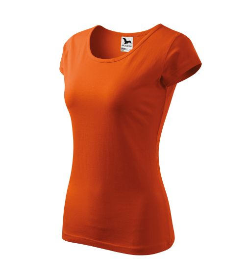 T-shirt damski nr 2 - pomarańczowy
