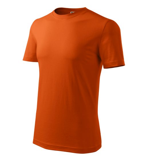 T-shirt męski nr 1 - pomarańczowy
