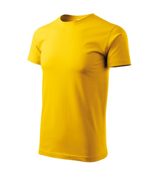 T-shirt męski nr 3 - żółty
