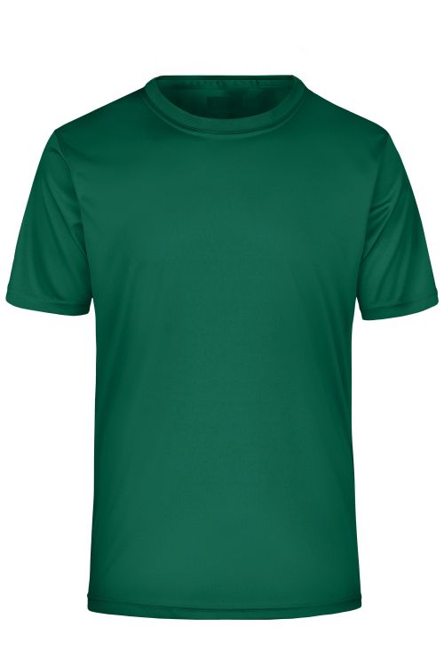 T-shirt sportowy męski numer 3 - zielony

